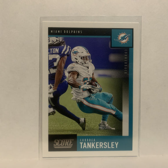 #19 Cordrea Tankersley Miami Dolphins 2020 Score Football Card LU