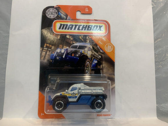 White Sheriff Road Raider 2019 Matchbox New Diecast Cars AA