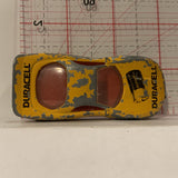 Yellow Duracell Racer ©1993 Hot Wheels Diecast Car GJ