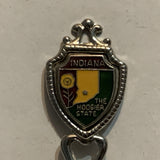 Indiana The Hoosier State Collectable Souvenir Spoon BL