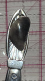 Coleman Alberta White Rock Gemstone Alberta Souvenir Spoon