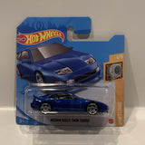Blue Nissan 300zx Twin Turbo 1/5 Hw Turbo 2021 25/250 GRY55 Hot Wheels  Short Card