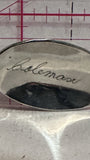 Coleman Alberta White Rock Gemstone Alberta Souvenir Spoon