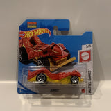 Red Zombot 3/5 Mattel Games 2021 46/250 GRY69 Hot Wheels  Short Card
