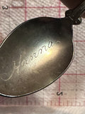 Hanna Alberta Crest Emblem  Souvenir Spoon