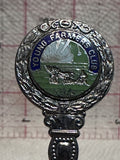 Young Farmers Club Silver Plated  Souvenir Spoon
