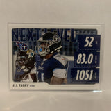 NLS-AB A.J. Brown Game Face Tennessee Titans 2020 Score Football Card LV