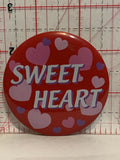 Sweet Heart Button Pinback