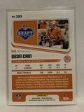 #393 Deon Cain Rookie Clemson Tigers 2018 Score Football Card