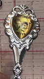 September Aster Flower Misc Souvenir Spoon
