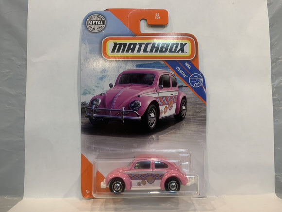 Pink 1962 Volkswagen Beetle 2019 Matchbox New Diecast Cars AA