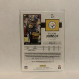 #73 Diontae Johnson Pittsburgh Steelers 2020 Score Football Card LV
