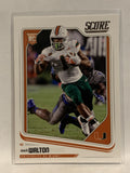 #373 Mark Walton Rookie Draft U of Miami 2018 Score Football Card