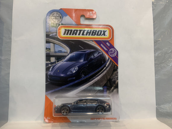 Black 2010 Porsche Panamera 2019 Matchbox New Diecast Cars AA