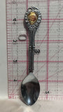 Mother Rose Flower Holiday Souvenir Spoon