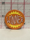 Winner Button Pinback
