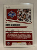 #412 Adam Breweman Rookie Draft U of Massacheusetts 2018 Score Football Card