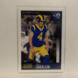 #307 Greg Zuerlein Los Angeles Rams 2020 Score Football Card LV