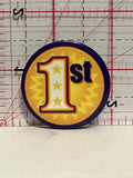 1st Button Pinback