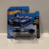 Blue Corvette Grand Sport Roadster 3/10 HW Race Day 2021 37/250 GRX92 Hot Wheels  Short Card