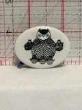 Owl Baby Owlets Button Pinback