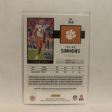 #346 Isaiah Simmons Rookie Clemson 2020 Score Football Card LV