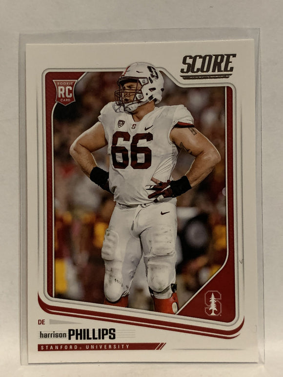 #440 Harrison Phillips Rookie Draft Stanford University 2018 Score Football Card
