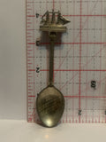 Uss Constitution Boston Massachusetts Ship Boat Souvenir Spoon