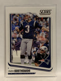 #215 Stephen Gostkowski New England Patriots 2018 Score Football Card