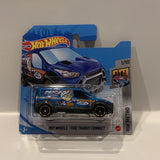 Blue Pepop and Sons Hot Wheels Ford Transit Connect 1/10 HW Metro 2021 7/250 GRX79 Hot Wheels  Short Card