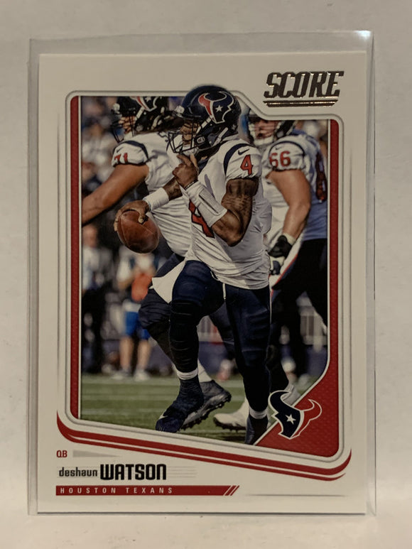 #125 Deshaun Watson Houston Texans 2018 Score Football Card