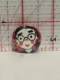 Hand Drawn Little Child Button Pinback