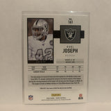 #161 Karl Joseph Las Vegas Raiders 2020 Score Football Card LV