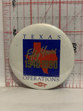Texas Operations DOW fifty Years 1940 1990 Button Pinback
