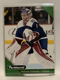 #61 Samyon Varlamov Colorado Avalanche 2017-18 Parkhurst Hockey Card