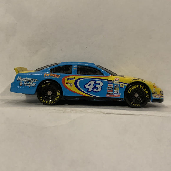 Blue Yellow Cheerios Racer Unbranded Diecast Car GK