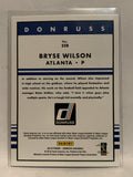 #238 Bryse Wilson Rookie Atlanta Braves 2019 Donruss Baseball Card
