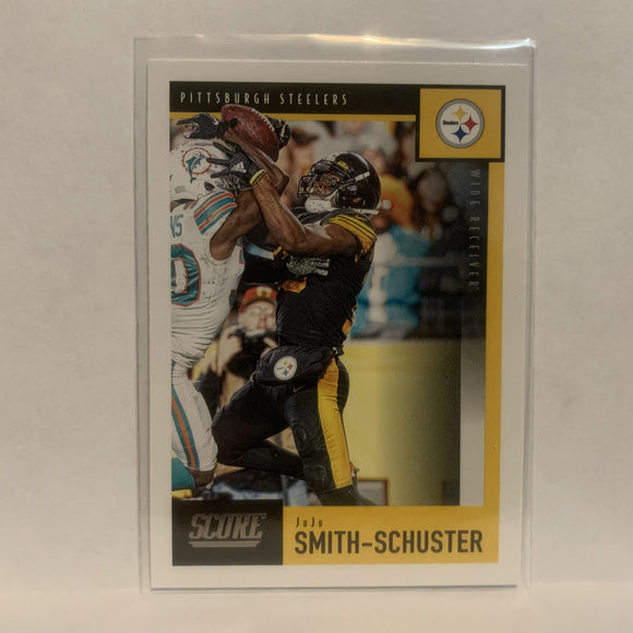 #72 JuJu Smith-Schuster Pittsburgh Steelers 2020 Score Football Card LW