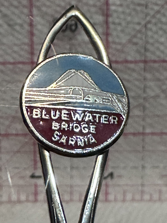 Bluewater Bridge Sarnia Ontario  Souvenir Spoon