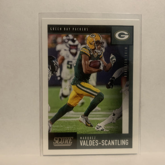 #226 Marquez Valdes-Scantling Green Bay Packers 2020 Score Football Card LW
