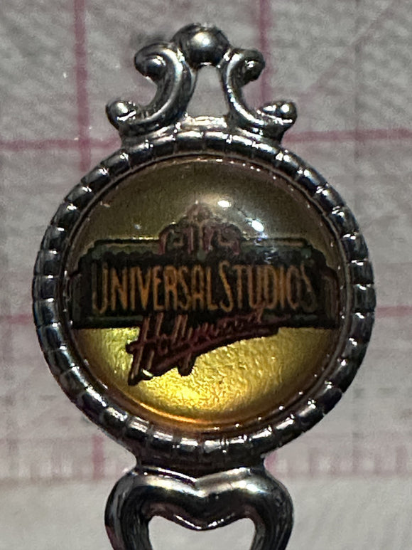 Universal Studios Hollywood Logo California  Souvenir Spoon