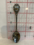 Green Shamrock Souvenir Spoon