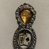 Lake Tahoe Nevada Rainbow Playing Cards Collectable Souvenir Spoon BM
