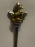 Unicorn Canada Maple Leaf Souvenir Spoon