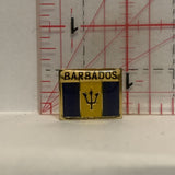 Barbados Flag Lapel Hat Pin