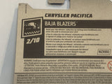 Red Chrysler Pacifica Baja Blazers 2018 Hot Wheels Long Card New Diecast Cars AA
