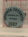 Augsta Futurity 1987 Augusta GA Sponsor Button Pinback