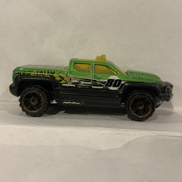 Green Off Duty ©2013 Hot Wheels AL