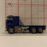 Blue Semi Transport Truck Unbranded Diecast Car GK
