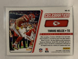 #4 Travis Kelee Celebration Kansas City Chiefs 2018 Score Football Card